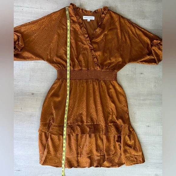 Animal Print Long Sleeve Dress - Picture 4 of 10